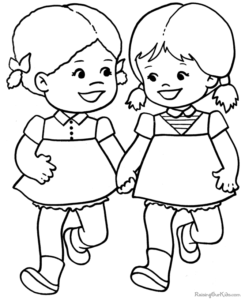 friends-coloring-pages
